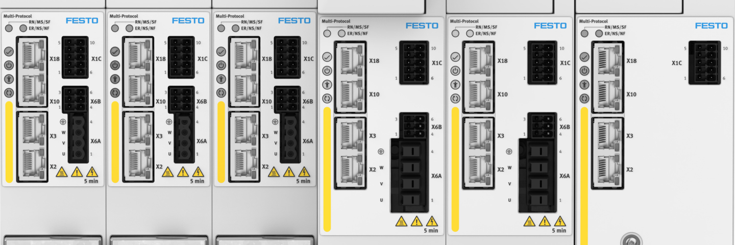 CMMT-AS-S3 servo drive combines motion control and extended safety
