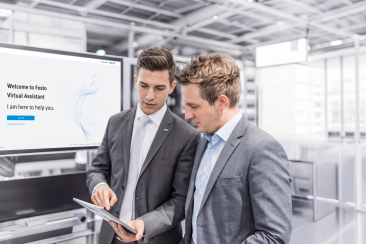 Virtual Assistant Scene