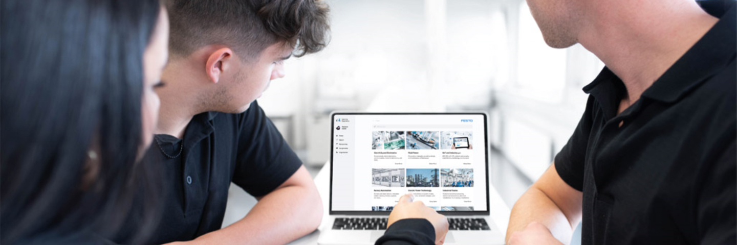 Festo LX learner laptop