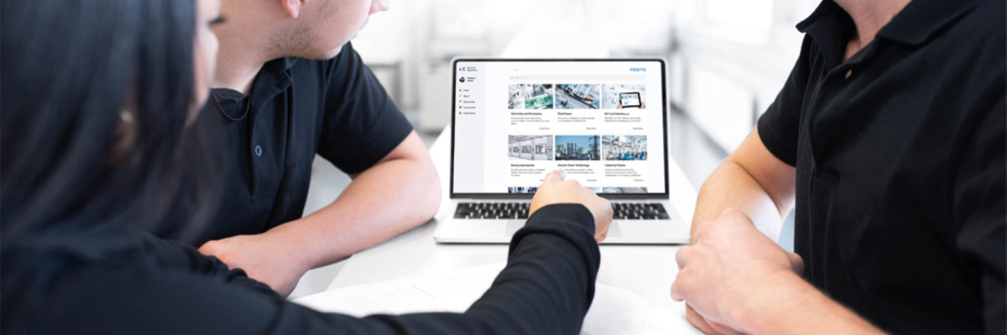 Festo LX learner laptop